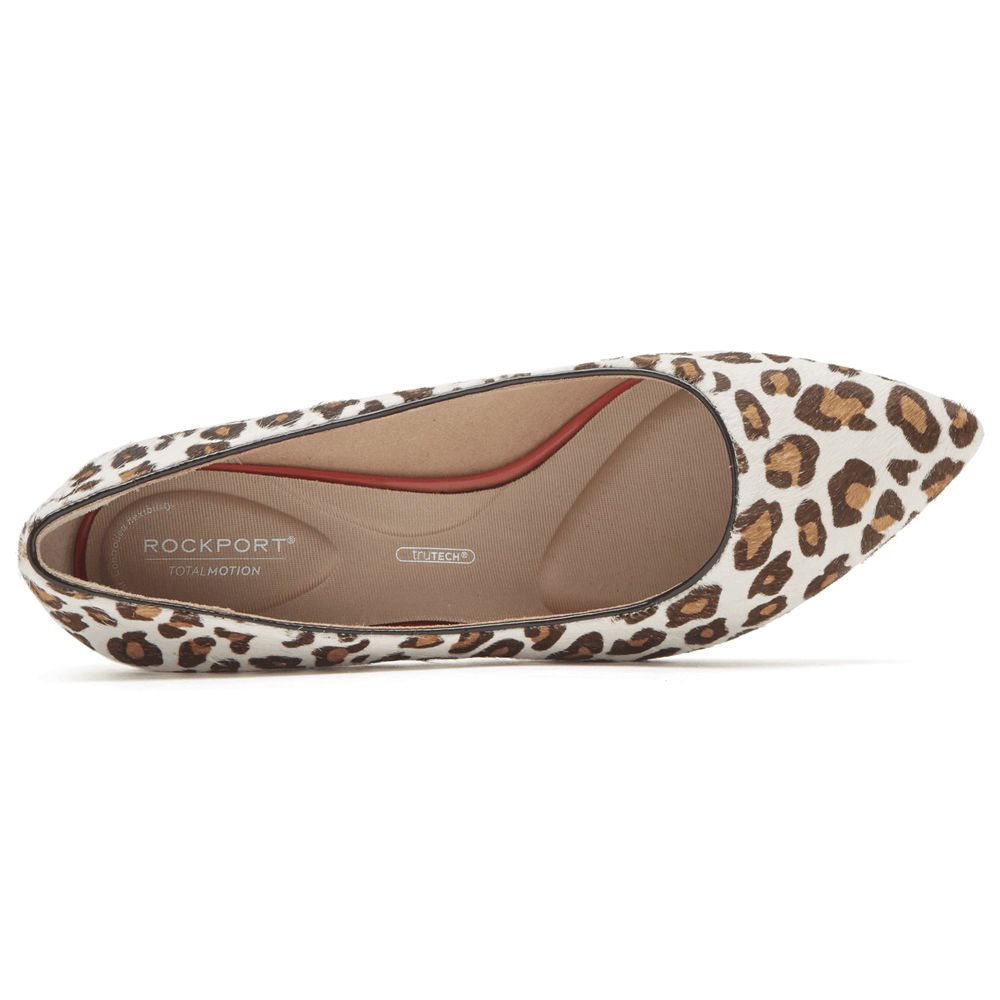 Rockport Womens Total Motion Kalila - Pumps Leopard - JYK815960